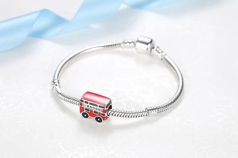 London Bus charm detail view
