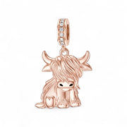 Scotland Pandora Charm | Highland Cow | Hielan Coo | Farm Animal Gift