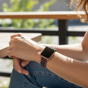 Imperial Jasper Apple Watch Band: Boho Healing Crystal Bracelet