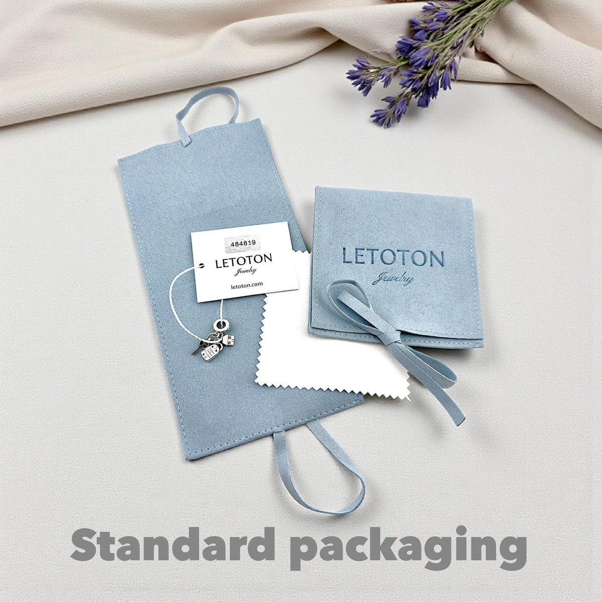 French Bulldog sterling silver charm view 4