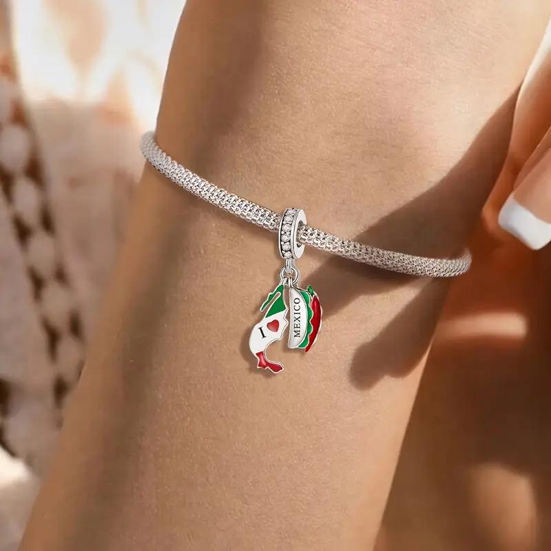 Mexico sterling silver charm view 5