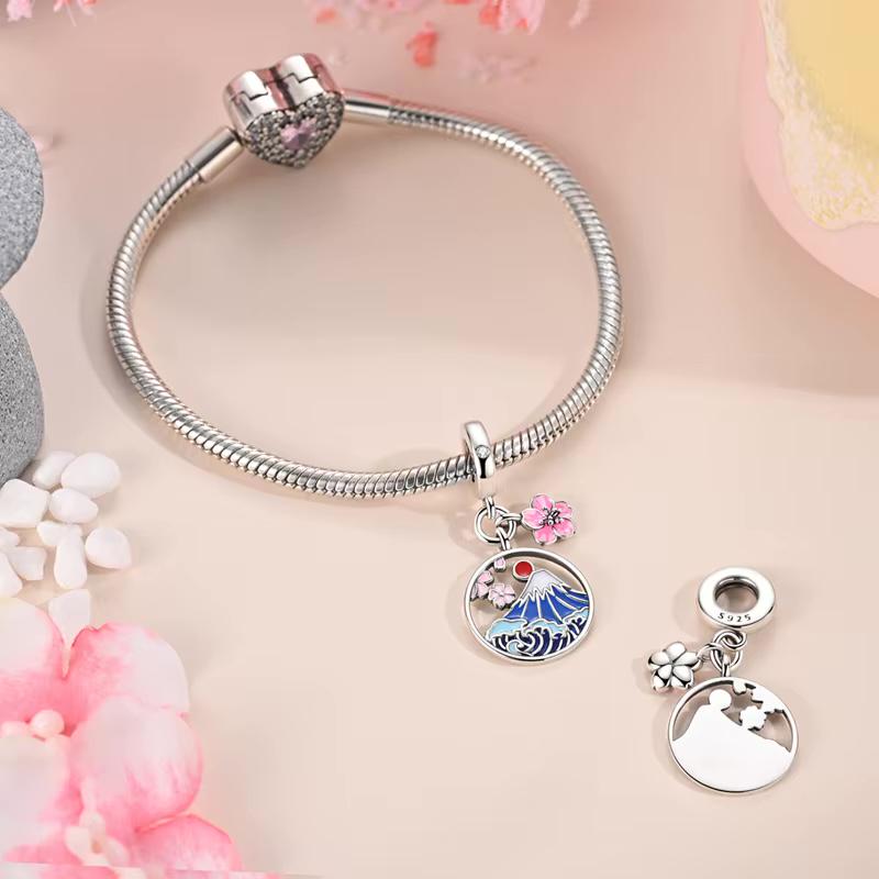 Japan sterling silver charm view 5