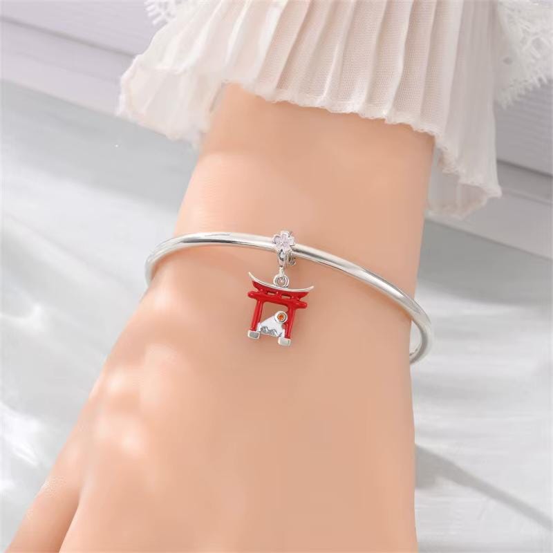 Japan sterling silver charm view 5