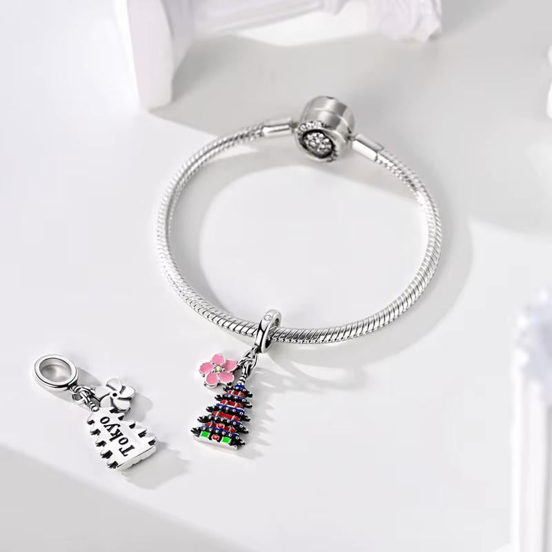 Japan sterling silver charm view 8