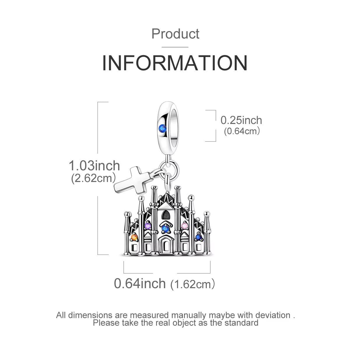 Italy sterling silver charm view 5