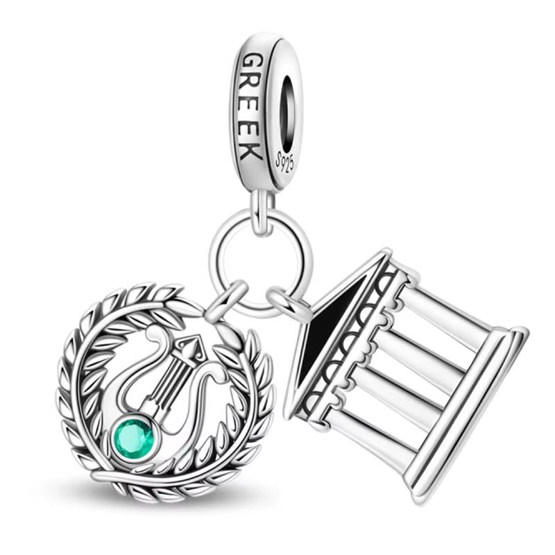 Greece 925 sterling silver charm