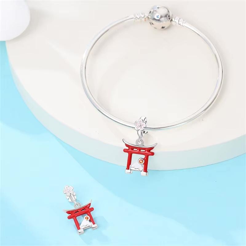 Japan sterling silver charm view 7