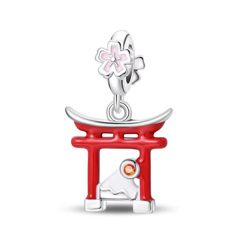 Japan 925 sterling silver charm