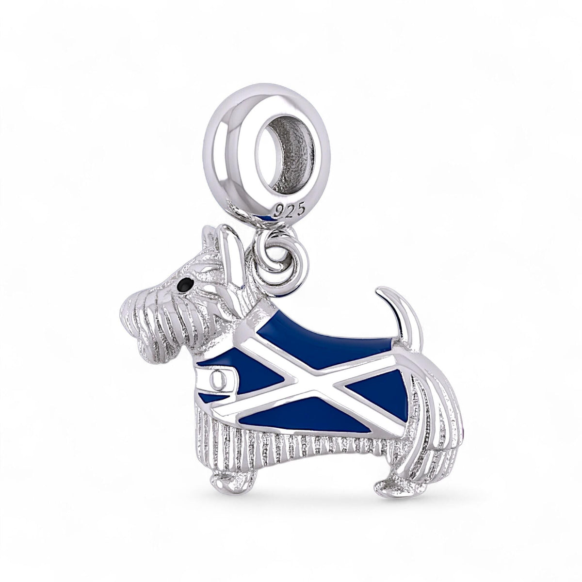 Scottish Terrier Dog 925 sterling silver charm