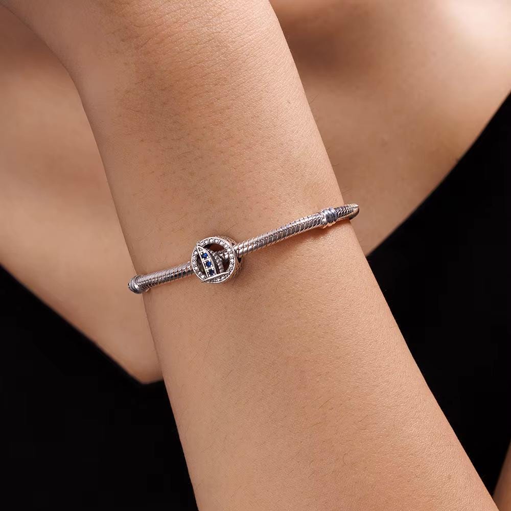 Dubai sterling silver charm view 5