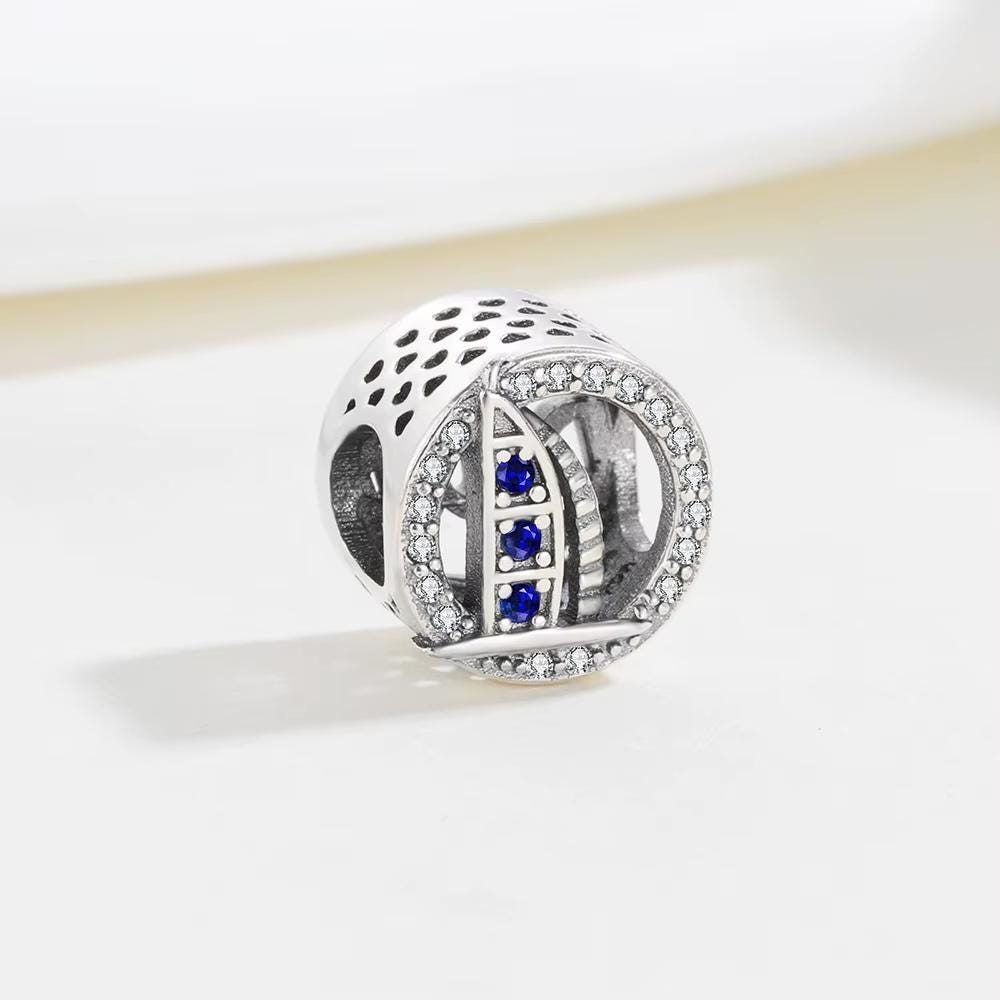 Dubai sterling silver charm view 6