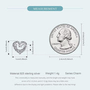 Horse Pandora Charm | Celtic Heart Two Horses Love Bead | 925 Sterling Silver Equestrian Jewelry