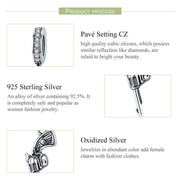Western Pandora Charm | Revolver Cowboy | Gun Dangle Bead | 925 Sterling Silver | Western Style Jewelry