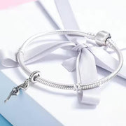 Western Pandora Charm | Revolver Cowboy | Gun Dangle Bead | 925 Sterling Silver | Western Style Jewelry