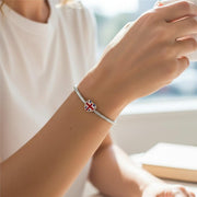 British Pandora Charm | Union Jack Flag Bead | 925 Sterling Silver UK London Travel Gift