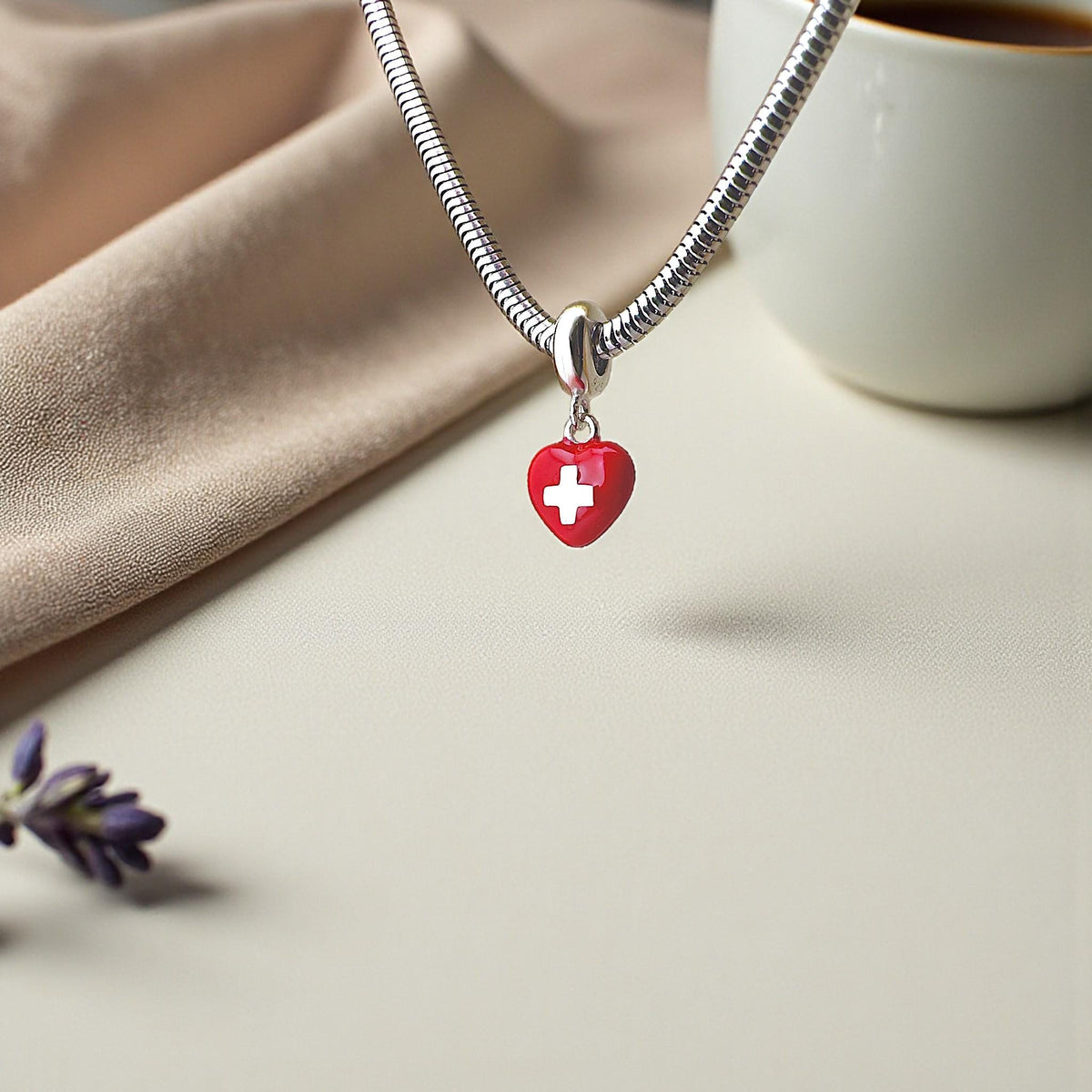 Switzerland sterling silver charm view 6