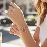 Firefighter Pandora Charm | Red Enamel Hydrant & Helmet | 925 Sterling Silver | Hero Tribute