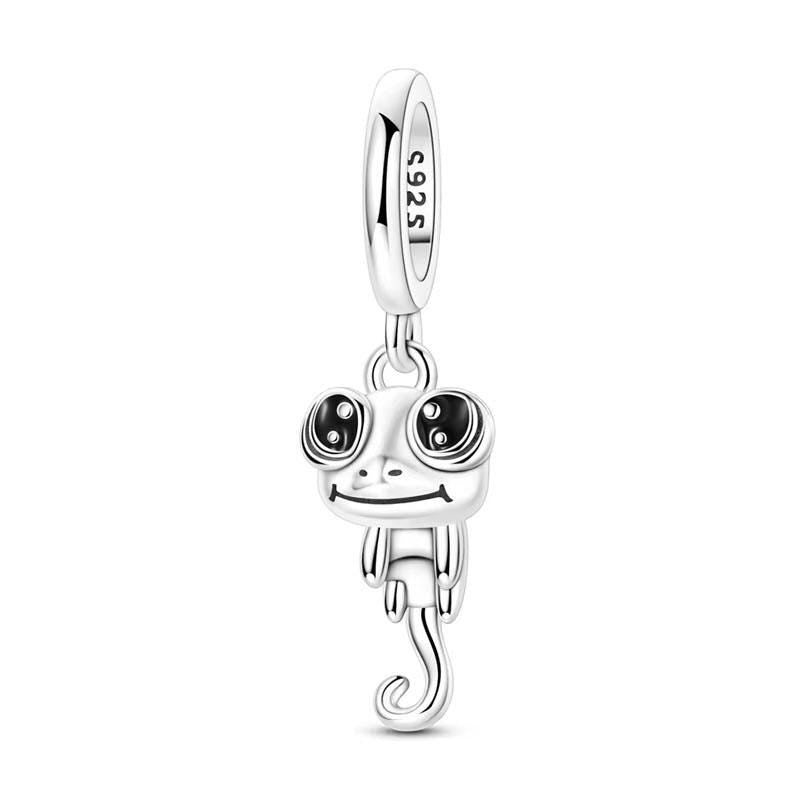 Chameleon 925 sterling silver charm