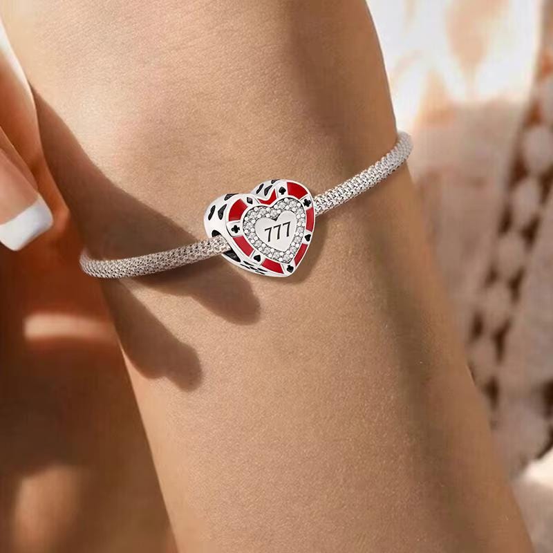 Las Vegas sterling silver charm view 5