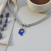 Psychology Pandora Charm | Blue Head Puzzle Piece | 925 Sterling Silver | Psychologist Gift