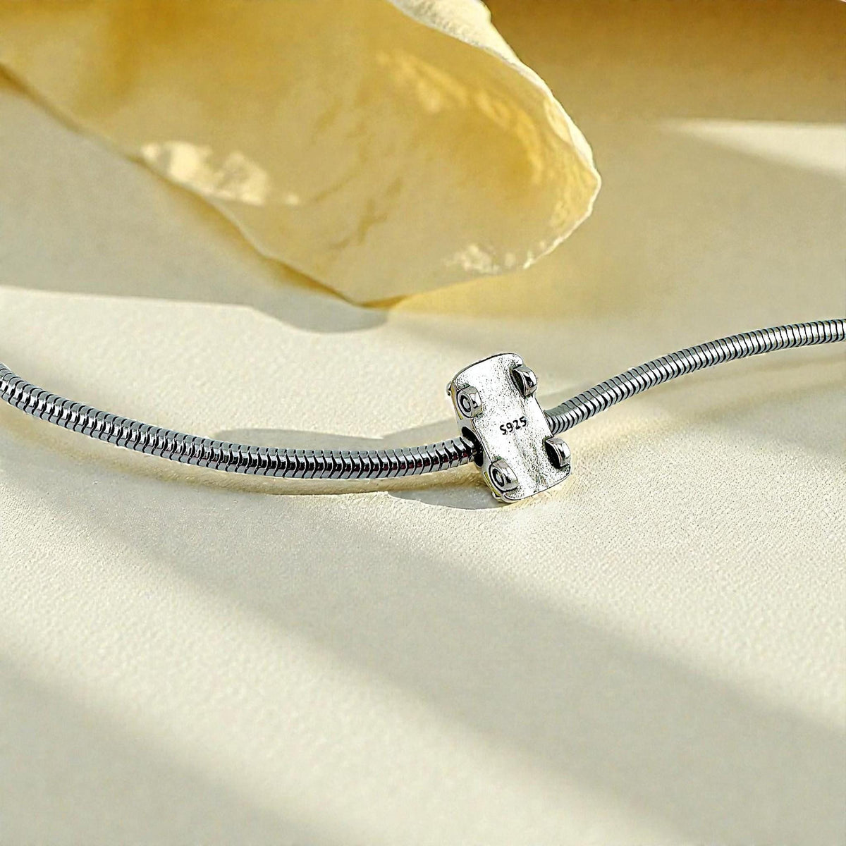 New York Taxi sterling silver charm view 7