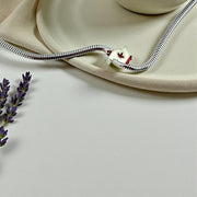 Canada Pandora Charm | Map Flag Bead | Red Maple Leaf | Silver Travel Souvenir | Canadian Gift