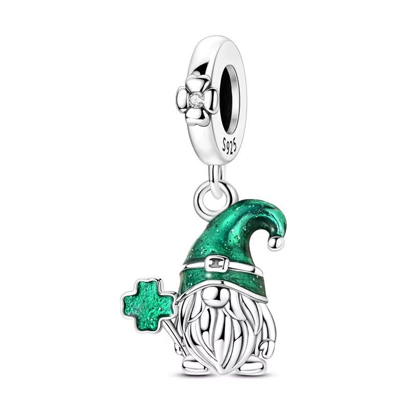 Lucky Gnome 925 sterling silver charm