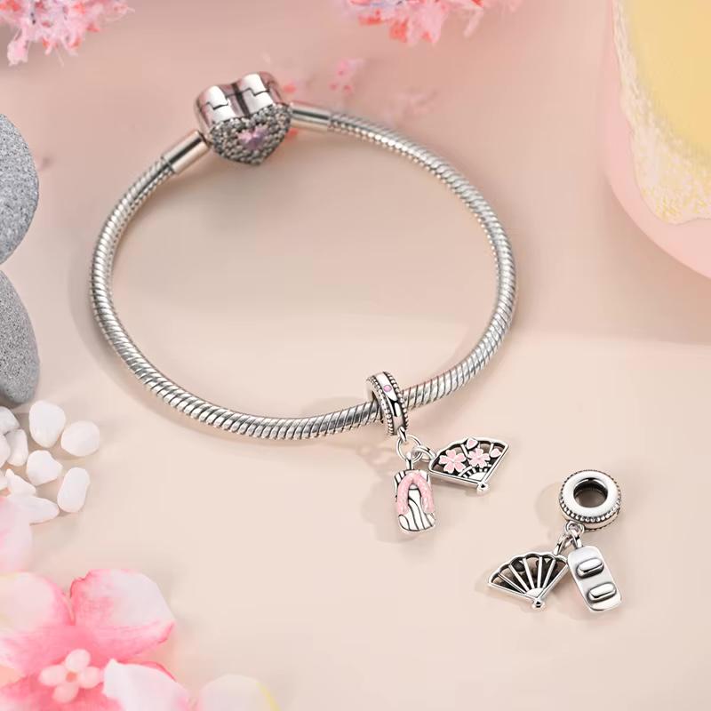 Japan sterling silver charm view 7