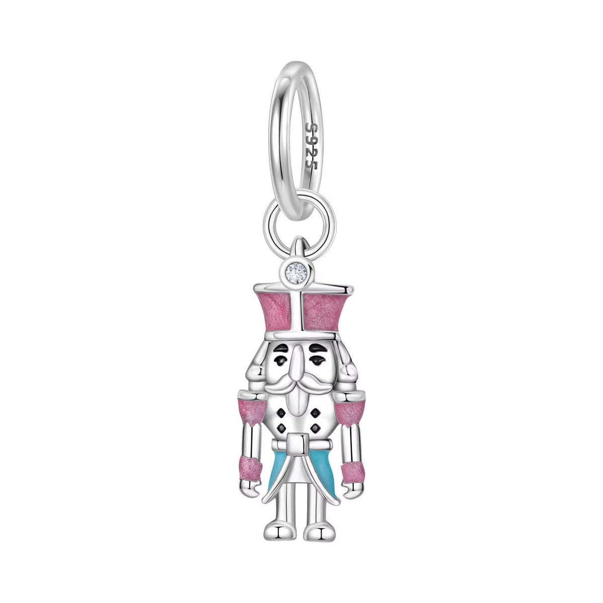 Nutcracker 925 sterling silver charm