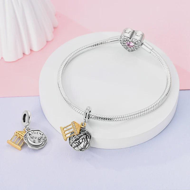 Rome sterling silver charm view 6