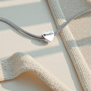 Brazil Pandora Charm | Brazilian Flag Heart | South America Travel Gift | Silver Bead