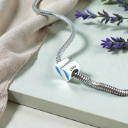 Guatemala Pandora Charm | Flag Heart Bead | Central America Travel Gift | Silver Patriot Souvenir