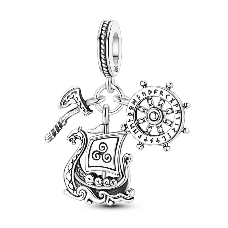 Norway 925 sterling silver charm