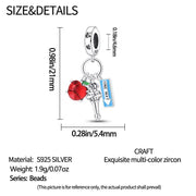 NYC Pandora Charm | Big Apple Liberty Torch | One Way Sign | New York Travel Gift