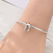 Capybara Pandora Charm | Bubble Tea Boba | Rodent Bead | Orange Yuzu Fruit | Funny Animal Gift