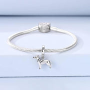 Golden Retriever Pandora Charm | Labrador Dog Dangle | Silver Puppy Pet Lover Gift | Loyal Friend