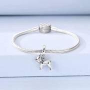 French Bulldog Pandora Charm | Frenchie Puppy Dangle | Dog Bead | Boston Terrier Pet Lover Gift