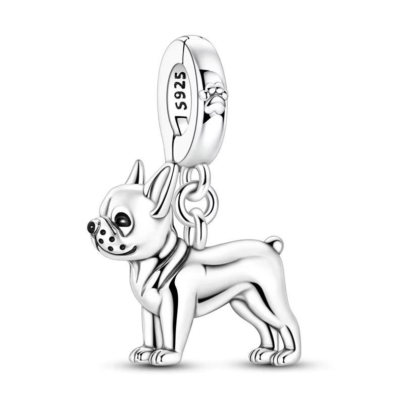 French Bulldog 925 sterling silver charm