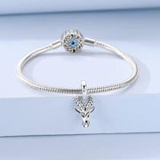 Goat Pandora Charm | Capricorn Zodiac Sign | Silver Ram | Mountain Ibex Jewelry | Horoscope Gift