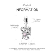 Wedding Couple Pandora Charm | Bride Groom Pink Heart | Just Married Gift | Anniversary Jewelry