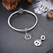 Celtic Tree of Life Pendant | Raven Birds Yggdrasil Jewelry | Family Roots | Norse Mythology Gift