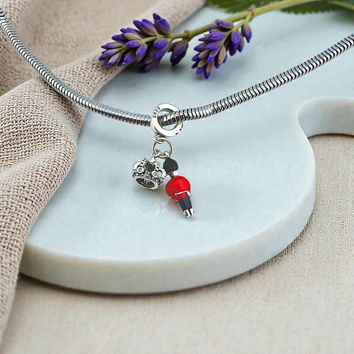 London Royal Guard sterling silver charm view 7