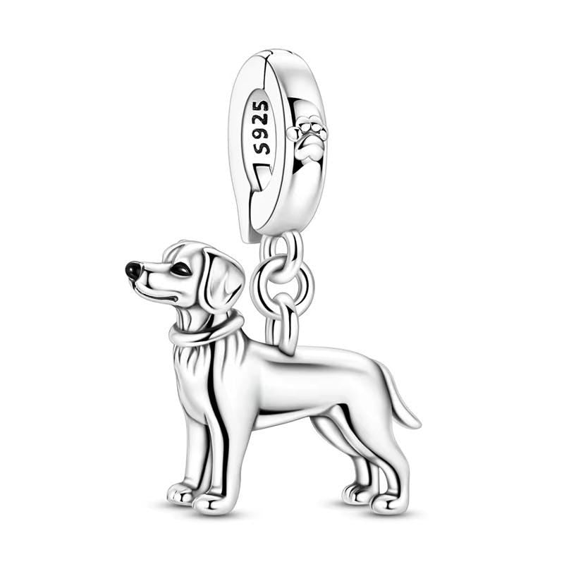 Golden Retriever 925 sterling silver charm