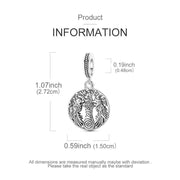 Celtic Tree of Life Pendant | Raven Birds Yggdrasil Jewelry | Family Roots | Norse Mythology Gift