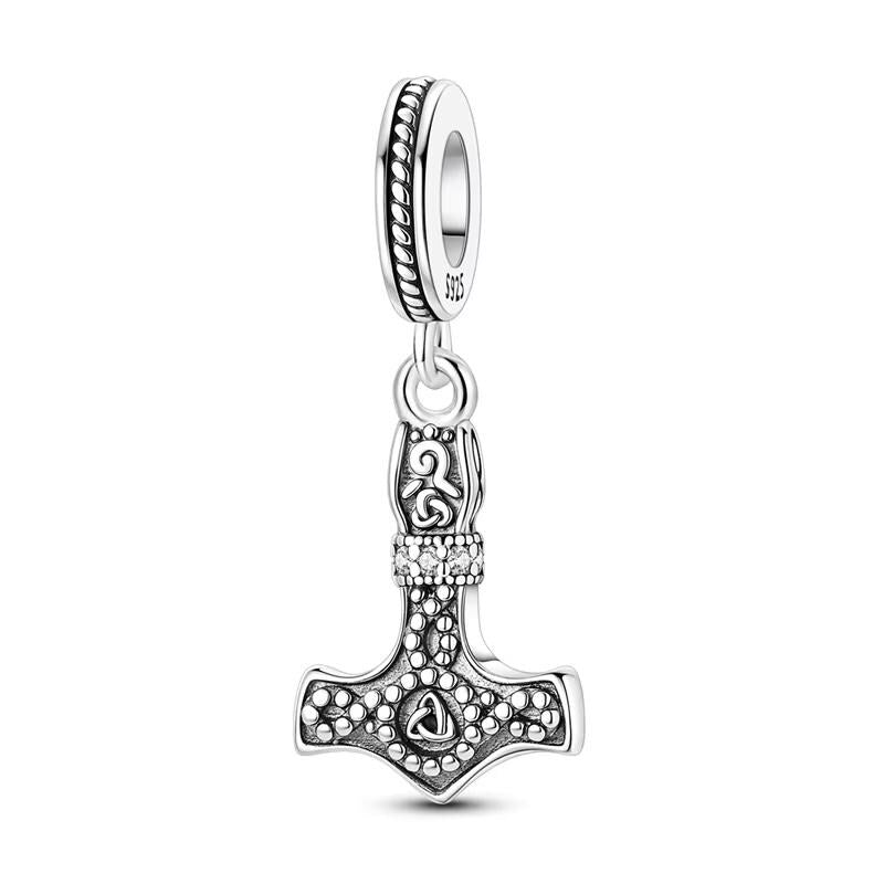 Thor Hammer 925 sterling silver charm