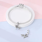 Golden Retriever Pandora Charm | Border Collie Australian Shepherd | Silver Dog Dangle | Fluffy Pet Gift