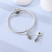 Scorpion Pandora Charm | Scorpio Zodiac Sign | Black Crystal | Gothic Jewelry | Horoscope Birthday Gift