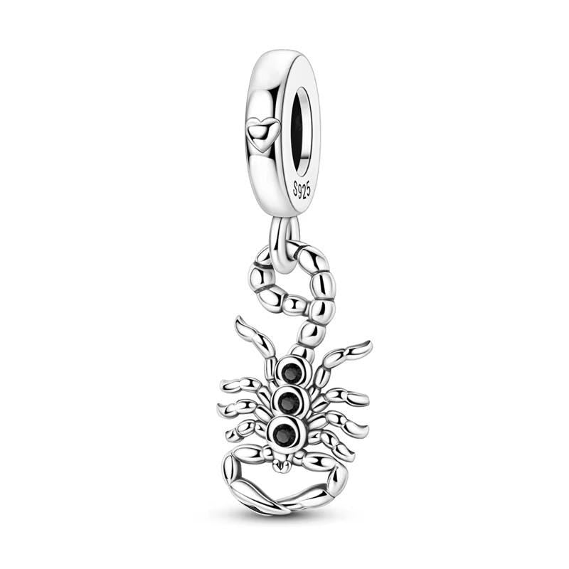 Scorpion 925 sterling silver charm