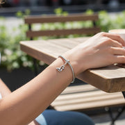 Giraffe Pandora Charm | Mom & Baby Love | Silver Dangle | Family Bond Jewelry | Mothers Day Gift