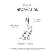 Dinosaur Pandora Charm | Mom & Baby Dino Love | Silver Animal Dangle | Prehistoric Family Gift